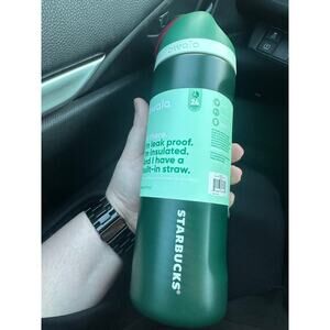 Starbucks × Owala Green Holiday Limited‑Edition‎